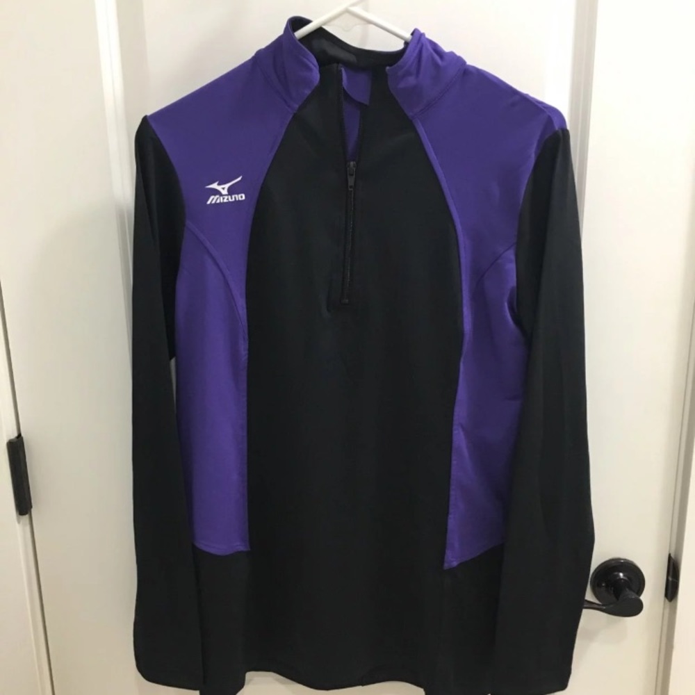 Mizuno Purple 1/4" Zip